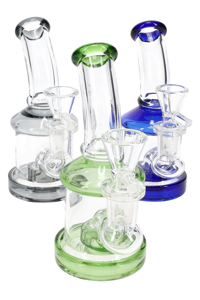 5" Stemless GoG Water Pipe with Showerhead Perc