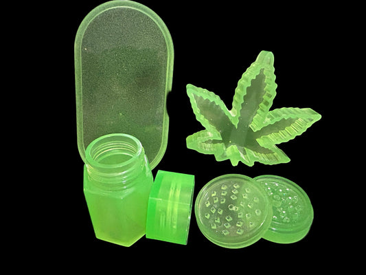 Glow In The Dark Green Tray Set