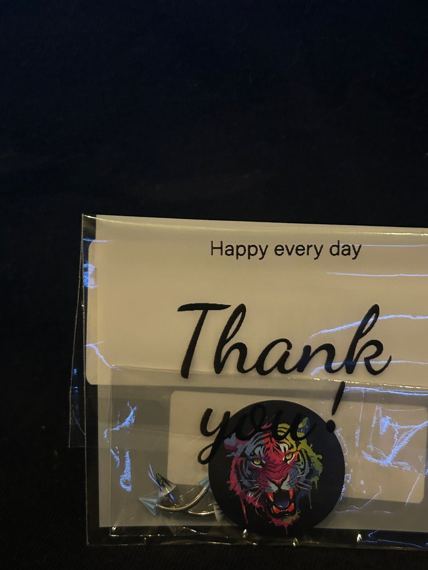 Blue/White - Triangle Rainbow Colorful Acrylic Eyebrow